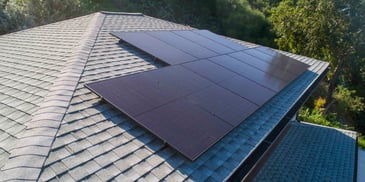 Solar Panels Installed on a Shingle Roof System in Hawaii
